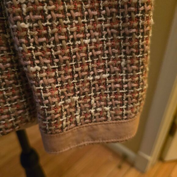 NINE WEST PINK/GRAY TWEED JACKET - Picture 9 of 10